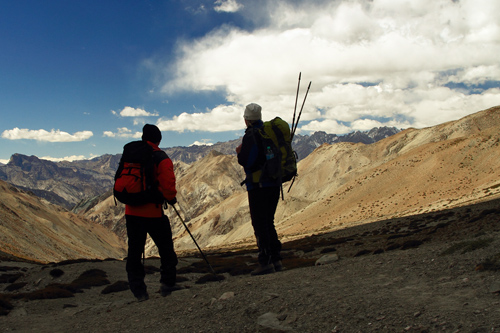 Blick zur Zanskar Range