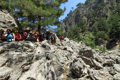 In der Irini-Schlucht