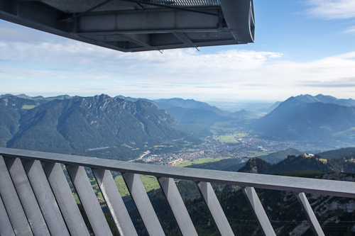 Blick vom Alpspixx ins Loisachtal