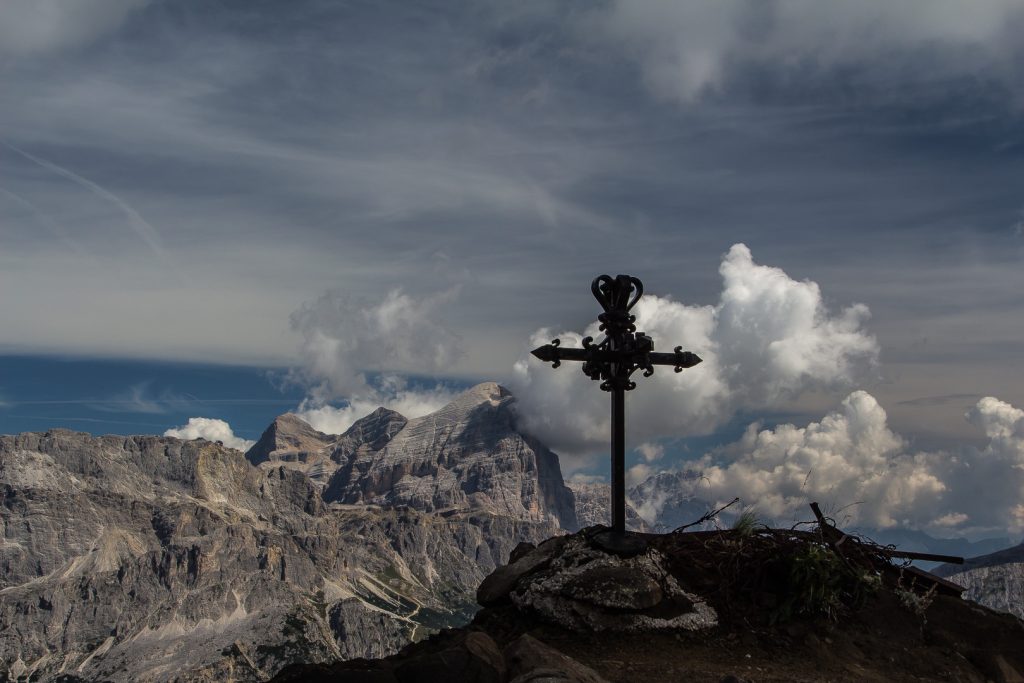 Gedenkkreuz auf dem Col di Lana